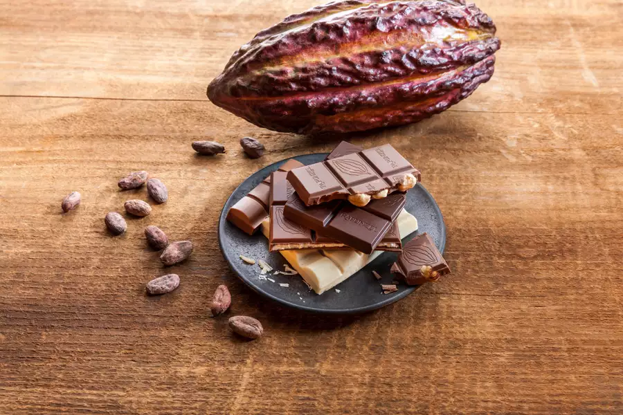 Wie wird aus Kakaobohnen eine Tafel Schokolade? Die Schokoladenmanufaktur Maestrani gibt im Pop-up-Store der Rapunzel Welt Einblicke in die Schoko-Herstellung. 