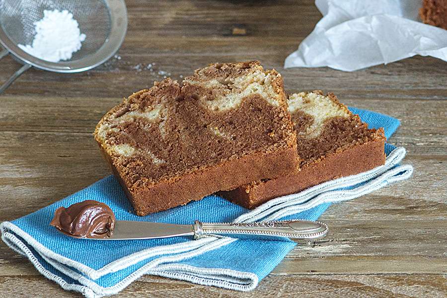 Gâteau classique au samba noisettes