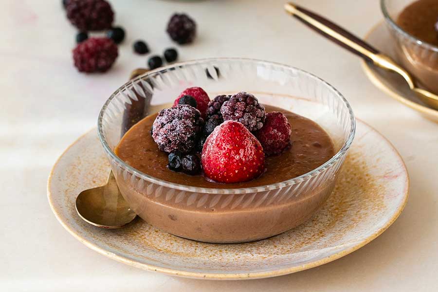 Carob-Pudding