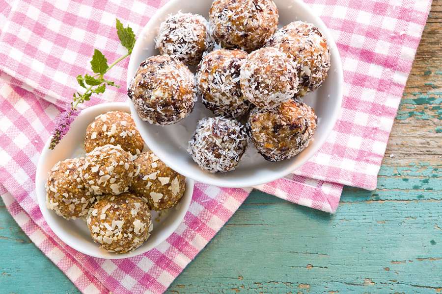 Boules d'énergie aux abricots