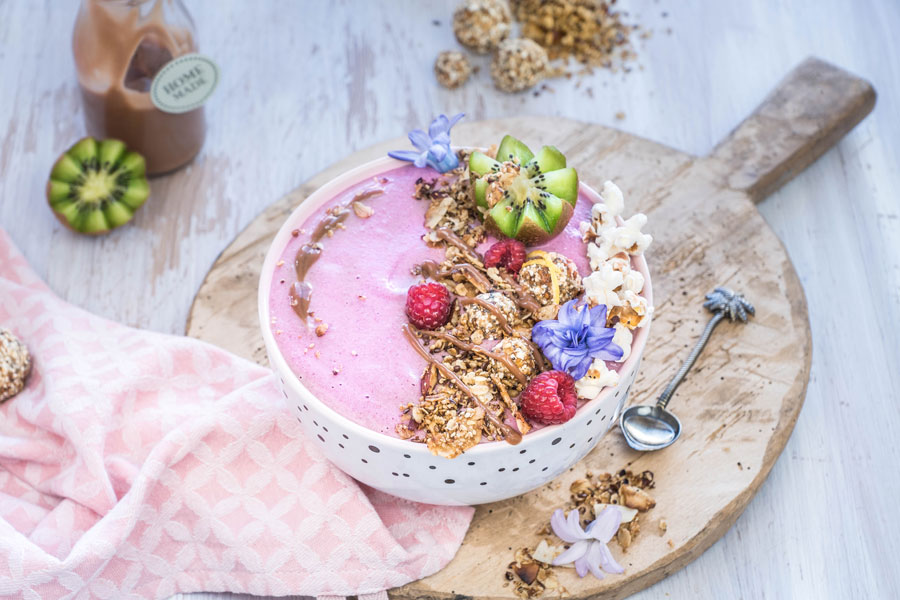 Beeren-Smoothie-Bowl