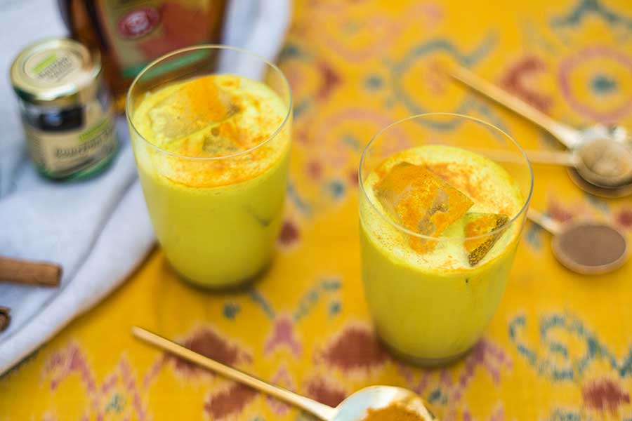 18.07.2018: Turmeric Latte - Iced golden milk