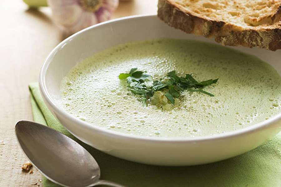 Grüne-Linsen-Suppe