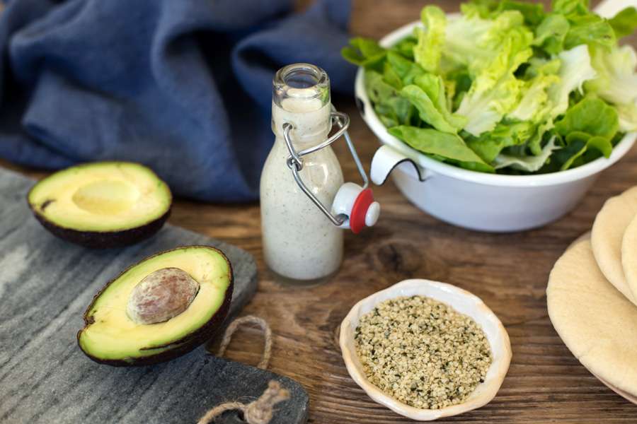 Hemp salad dressing