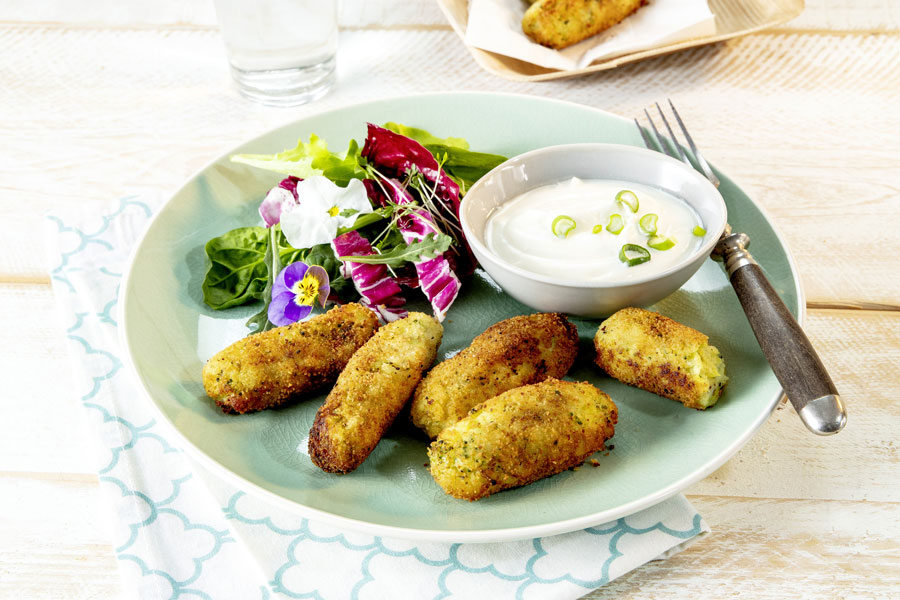 Croquettes pommes de terre & brocoli