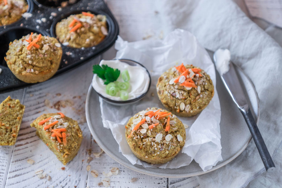 Masala muffins, alkaline