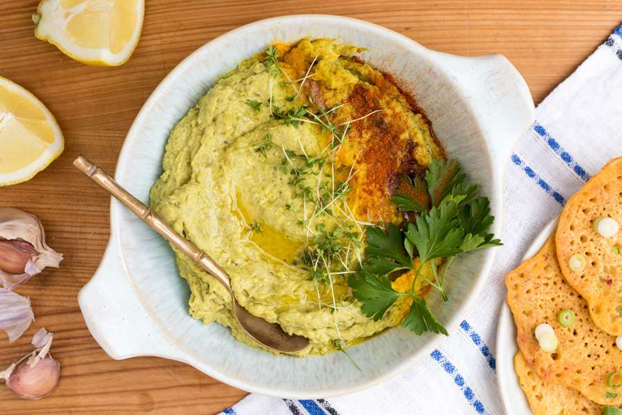 13.10.2018: Mungbohnen Hummus