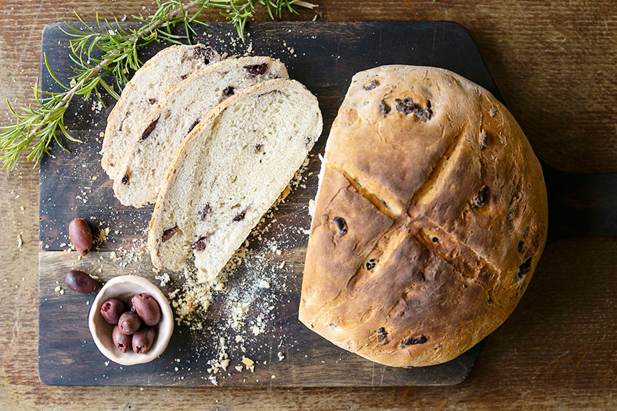 Olive Bread with Rosemary