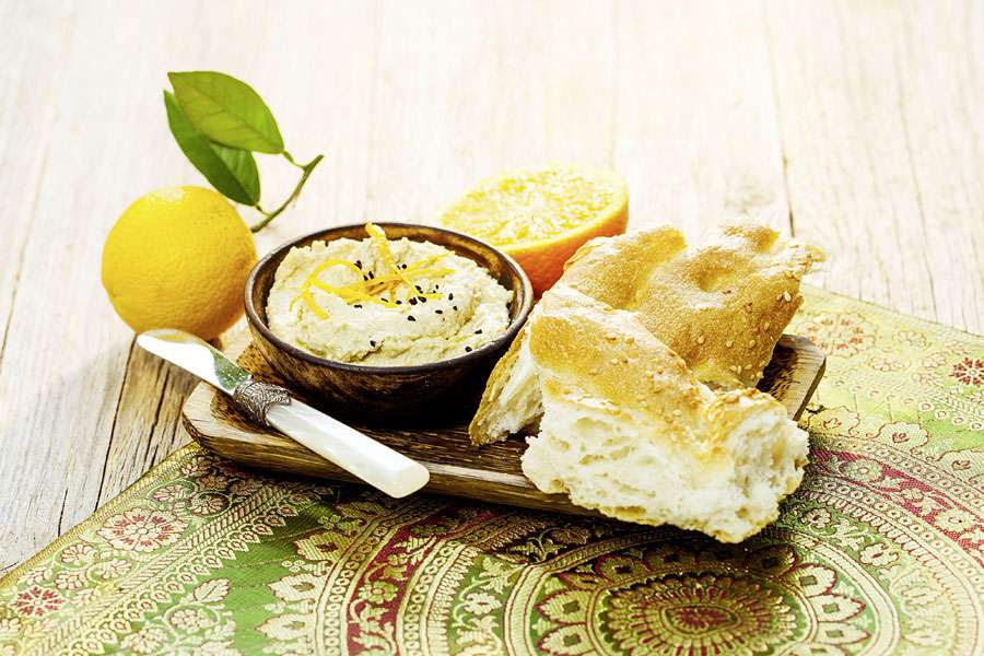 Hummus fruttato all’arancia