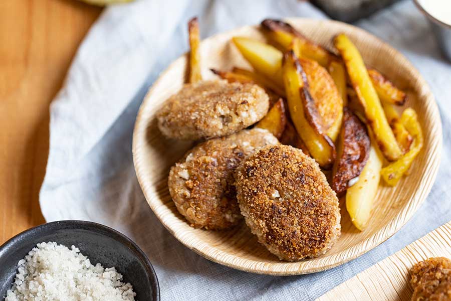 Quinoa Nuggets, vegan