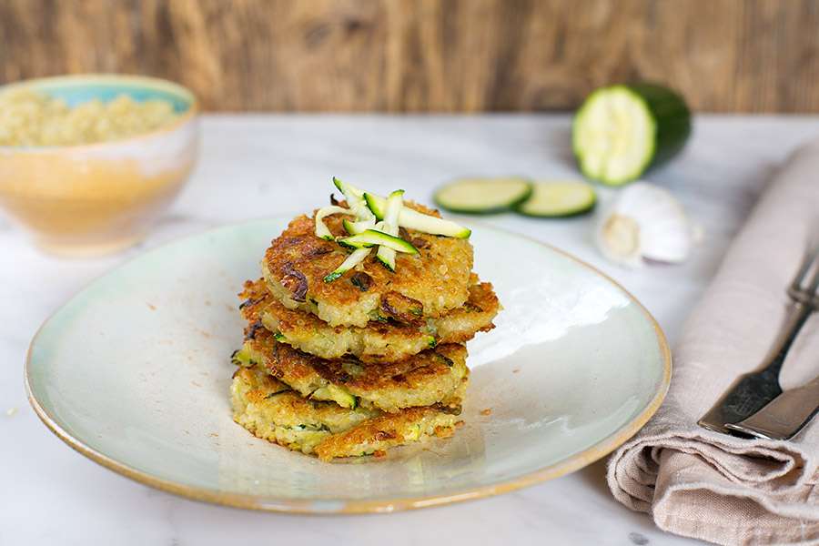 Quinoa Zucchini Beignets