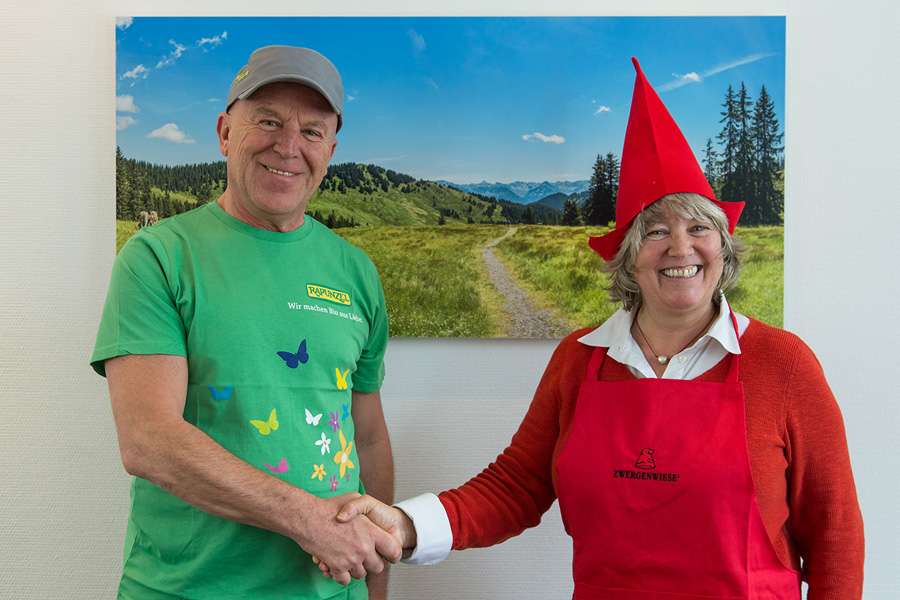 Joseph Wilhelm and Susanne Schöning look forward to Rapunzel and Zwergenwiese joining forces in the future. Joseph Wilhelm and Susanne Schöning look forward to Rapunzel and Zwergenwiese joining forces in the future.