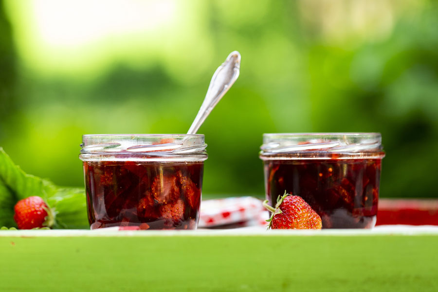 Ayurvedic Tamarind-strawberry- chutney