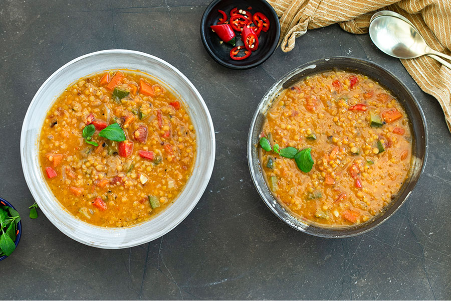 Turkish lentilsoup