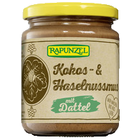 Kokos- & Haselnussmus mit Dattel