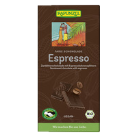 Chocolat noir Espresso, aux éclats de café, 51% de cacao HAND IN HAND