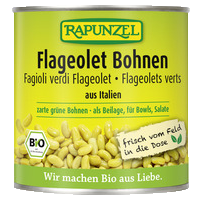 Flageolet Bohnen in der Dose