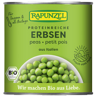 Erbsen in der Dose