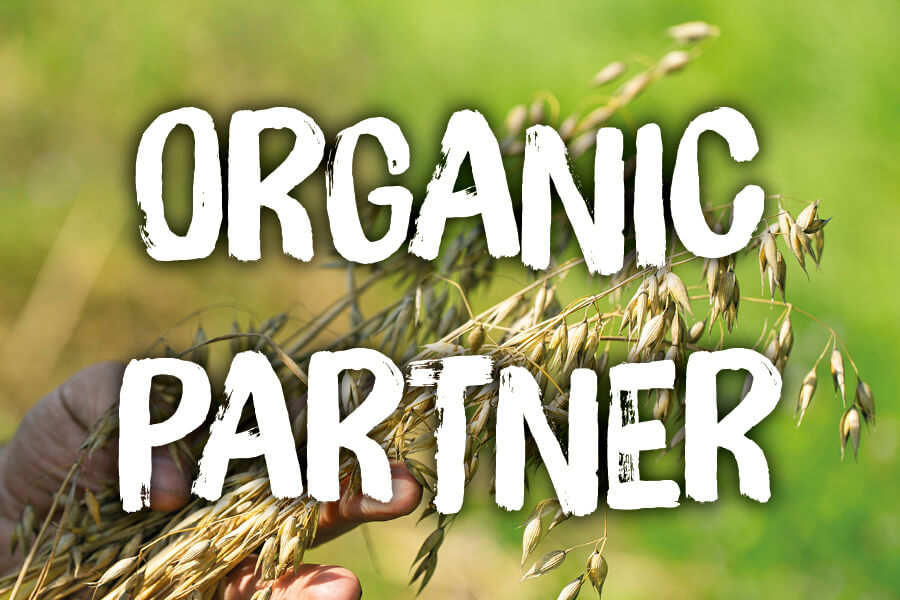 Organic partner for delicious organic products