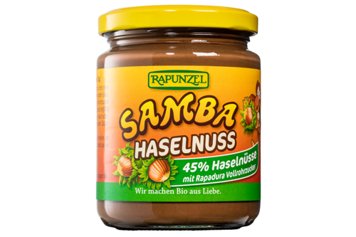 Ein Packshot des Produktes "Samba" von Rapunzel.