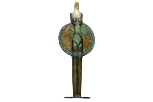 Eine Abbildung der Statue des One World Awards.