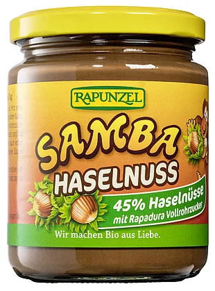 Ein Packshot des Produktes "Samba" von Rapunzel.