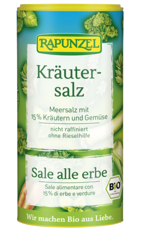 Kräutersalz mit 15% Kräutern und Gemüse