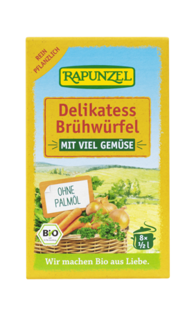 Product - Delikatess Gemüse-Brühwürfel mit viel Gemüse, mit Bio-Hefe