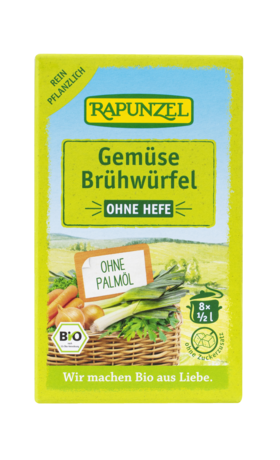 Gemüse-Brühwürfel, ohne Hefe