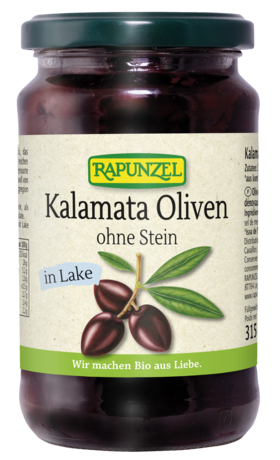 Oliven Kalamata violett, ohne Stein in Lake