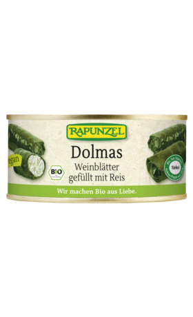 Dolmas Weinblätter gefüllt mit Reis