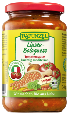 Product - Tomatensauce Linsen-Bolognese, vegan
