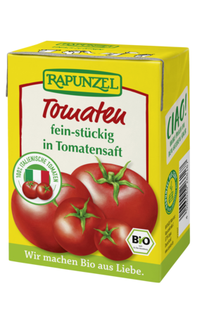 Product - Tomaten fein-stückig in Tomatensaft im Tetra Pak