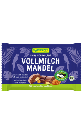 Product - Vollmilch Schokolade mit ganzen Mandeln