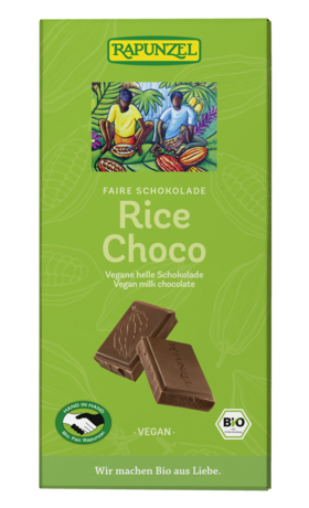 Product - Rice Choco vegane helle Schokolade