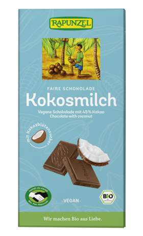 Product - Kokosmilch Schokolade