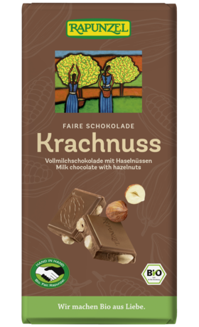 Product - Vollmilch Schokolade Krachnuss