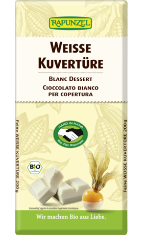 Product - Weisse Kuvertüre