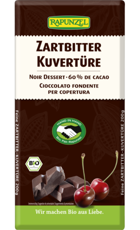 Product - Zartbitter Kuvertüre