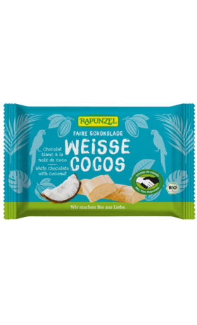 Weisse Schokolade Cocos