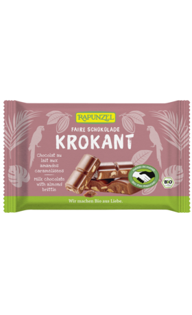 Product - Vollmilch Schokolade mit Mandelkrokant