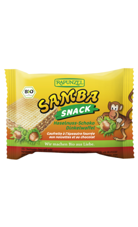 Product - Samba Snack, Haselnuss-Schoko Schnitte