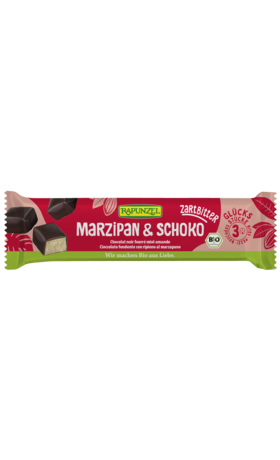 Product - Glücksstücke Marzipan & Schoko Zartbitter