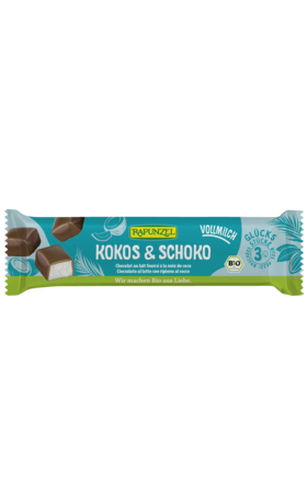 Product - Glücksstücke Kokos & Schoko Vollmilch