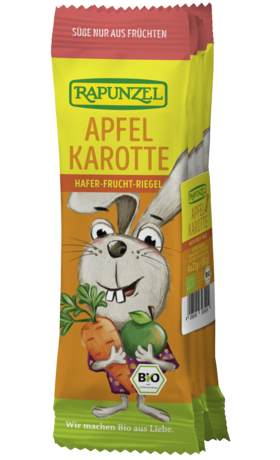 Product - Kinder Hafer-Frucht- Gemüseriegel Apfel-Karotte