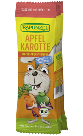Product - Kinder Hafer-Frucht- Gemüseriegel Apfel-Karotte