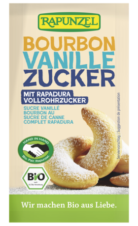 Vanillezucker Bourbon mit Rapadura