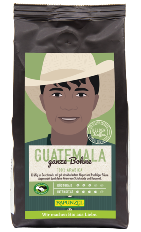 Product - Heldenkaffee Guatemala, ganze Bohne