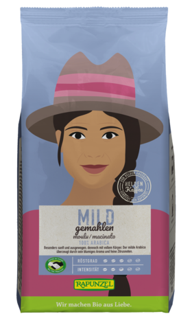 Heldenkaffee Mild, gemahlen
