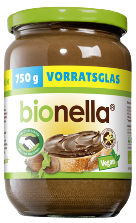 Product - bionella Nussnougat-Creme vegan